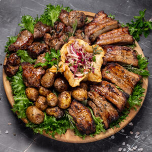 Шашлычный сет Свинина с овощами