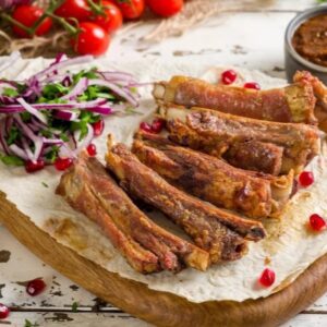 Шашлык из семечек баранины