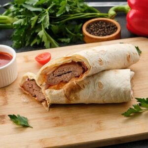 Шаурма с люля из курицы