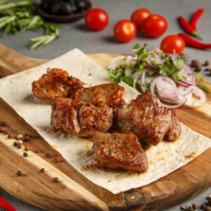 Шашлык из свиной шейки