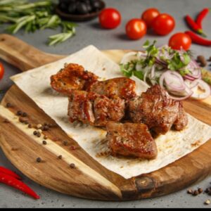 Шашлык из мякоти баранины